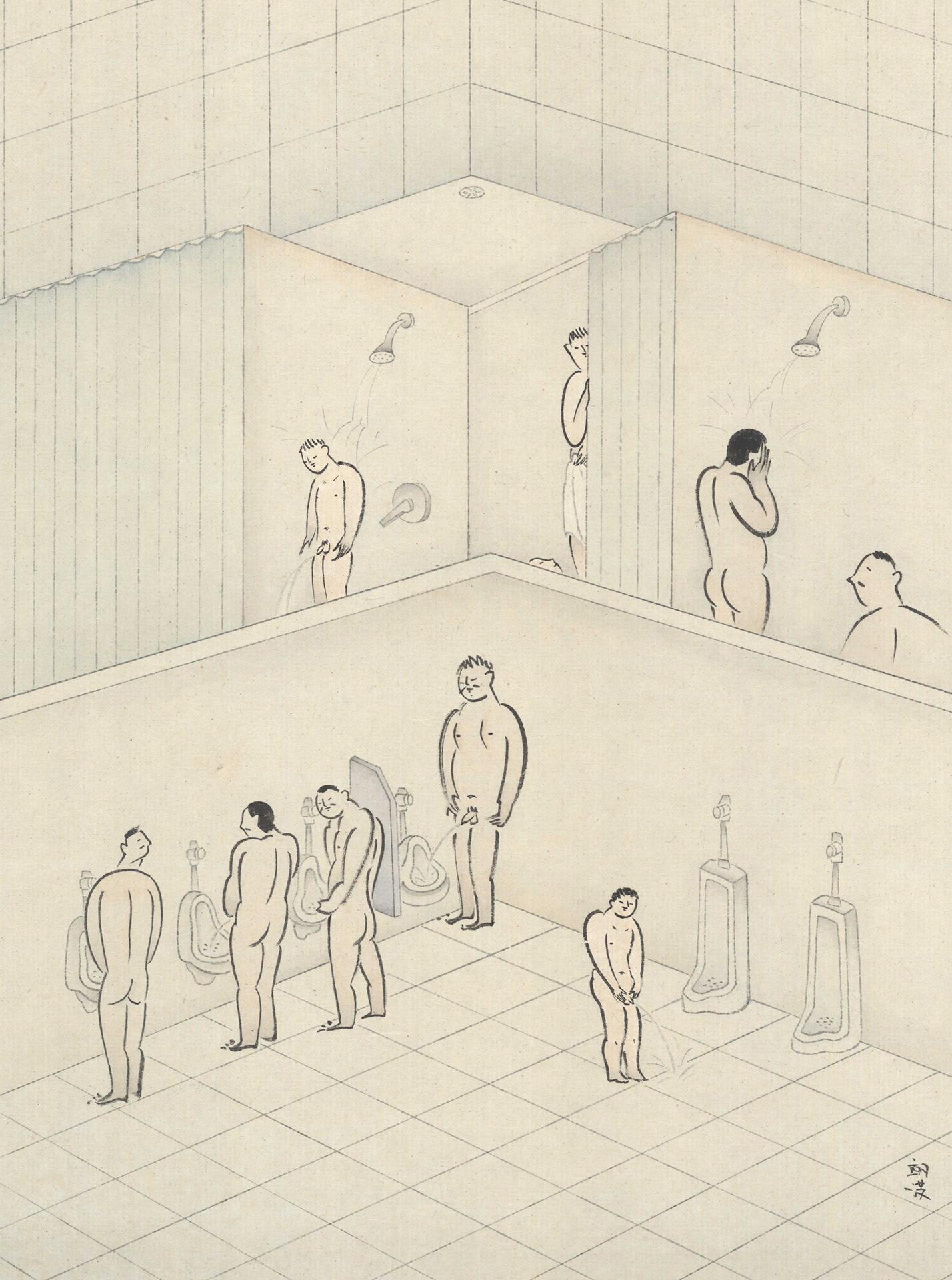 淋浴間與小便斗